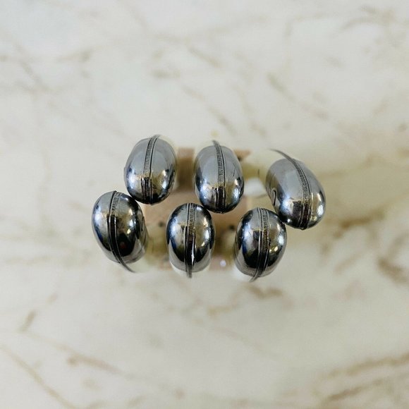 LAGUIOLE Jean Dubost Steak Knives Ivory Handles Set Of 6 - Thiers, France - Picture 8 of 8